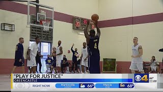 Pacers meet and coach inmates at Indiana correctional facility [upl. by Onoitna685]