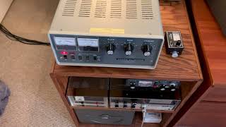 Yaesu FL2100B Linear Amplifier Part 1 [upl. by Malti918]