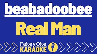 beabadoobee  Real Man Karaoke [upl. by Aronow751]