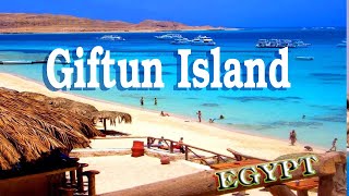 Giftun Island Paradise  Hurghada Egypt 4K video [upl. by Germano]