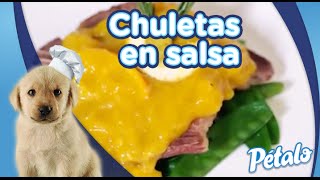 Chuletas en salsa de mango y naranja Tu Cocina Pétalo® [upl. by Salzhauer]