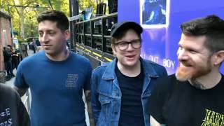 Fall Out Boy Backstage Interview at GMA Facebook Livestream  July 27th 2018 [upl. by Nyrem816]