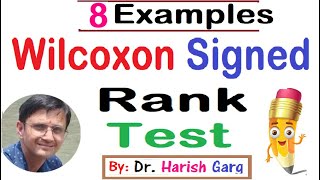 Wilcoxon SignedRank Test For Small and Large Samples [upl. by Cirdla]