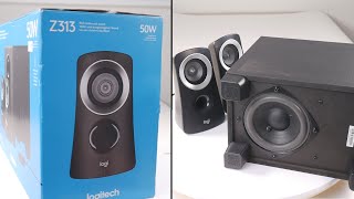 Logitech Z313 Speaker Full Unboxing 2022 [upl. by Etnoved298]