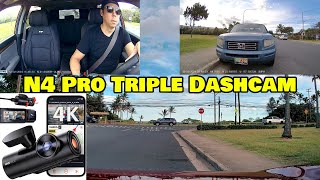 Vantrue N4 ProThe Best 3 Channel Dash Cam of 2024 Christmas Sale [upl. by Yarrum]