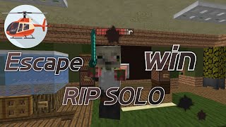 Hypixel zombies Prison RIP Escape Solo World record [upl. by Euqinotna]