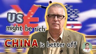 US may be rich but China is better off [upl. by Saffier]