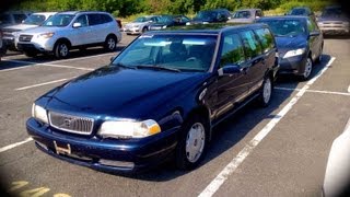 1998 Volvo V70 Start Up Quick Tour amp Rev With Exhaust View  218K [upl. by Woodall]