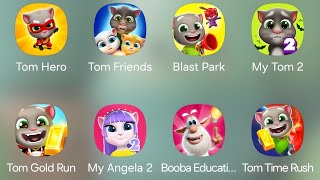 5 Talking Tom Games That Will CHANGE Your Gaming Experience [upl. by Ynafetse]