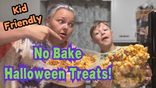 Easy No Bake Halloween Treats That Are Kid Friendly 🎃 [upl. by Busch]