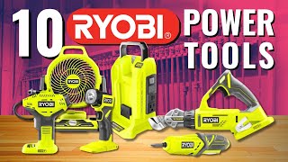 10 Coolest Ryobi Power Tools That You Need To See [upl. by Oiram79]