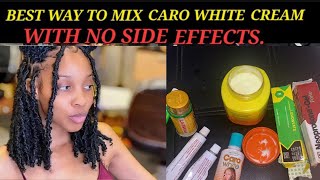 How to mix carotone brightening cream with out side effects 2023 [upl. by Latty]