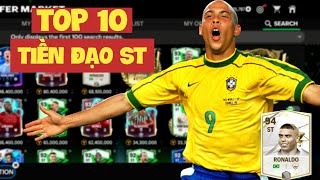 TOP 10 BEST STRIKER ST IN FC MOBILE  RONALDO PUSKAS MBAPPE [upl. by Goodden]