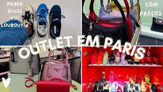 La Vallée Village  Tour com preços vale a pena visitar o outlet de Paris Gucci Prada YSL e mais [upl. by Acillegna510]