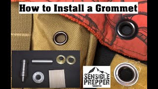 How to Install a Grommet [upl. by Aitropal]