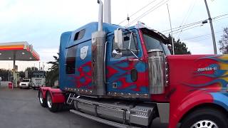 Optimus Prime camion transformers chileno [upl. by Sallie398]