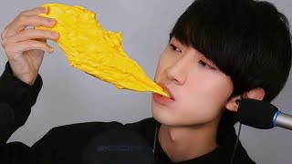 먹는 슬라임 액체괴물 만들기  먹방 ASMR DIY Mukbang How To Make Edible Slime 食用スライムの作り方 [upl. by Eahsal]