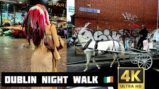 Dublin Night walk O’connell bridge Ha’penny bridge riverliffey 🇮🇪 [upl. by Fischer829]