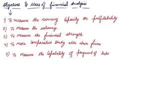 Objective of Financial Analysis  Class 12 Accountancy Analysis of Financial Statements [upl. by Teressa]