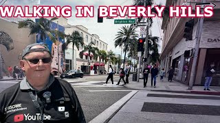 WALKING IN BEVERLY HILLS CALIFORNIA [upl. by Eerehs]