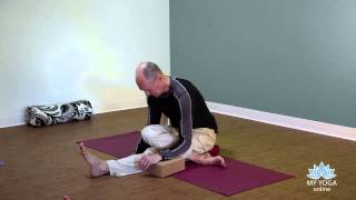 Bernie Clark Yoga Yin Yoga for the Four Quadrants of the Legs [upl. by Montagna]