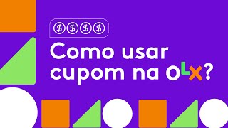 Cupom OLX como usar cupom para comprar com pagamento online e garantia da OLX [upl. by Hallett434]