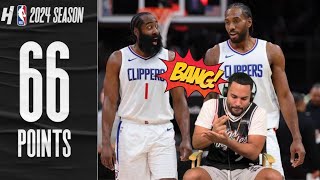 Is Harden And Kawhi The Best Duo in LA CLIPPERS at HAWKS REACTION VIDEO [upl. by Lyndsay]