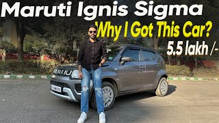 2024 Maruti IGNIS at 55 lac onroad 🔥  Better than SwiftBaleno [upl. by Amorita]