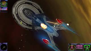 Star Trek Bridge Commander  DJCurtis USS Arcadia Refit vs Breen Fleet [upl. by Cirone]