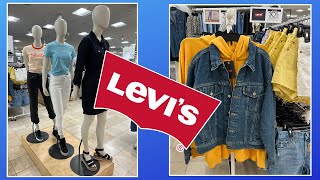 Levi’s Store Shopping  SHOP WITH ME  NEW COLLECTION 2022 [upl. by Elitnahc385]