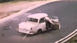 Nurburgring Nordschleife Crashes 1970 at Adenauer Forst NEW  More crashes [upl. by Madson660]