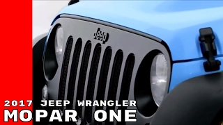 2017 Jeep Wrangler Mopar One [upl. by Everard]