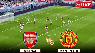 🔴Live  Arsenal vs Manchester United I EPL 202425 Season Full Match Live Streaming eFootball Pes 21 [upl. by Dianemarie]