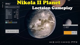 Nikola II Planet  Starfield Gameplay  XBOX Series X [upl. by Anida]