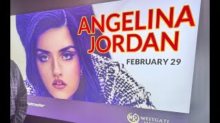 Angelina Jordans Song quotPrincess of Ruins LIVE in Vegas [upl. by Jackson]