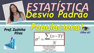 Desvio Padrão Populacional [upl. by Afrika]