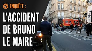 Accident entre Bruno Le Maire et un cycliste  À qui la faute [upl. by Resiak]