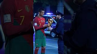 Ronaldo steals World Cup 😂😍 [upl. by Salomo]