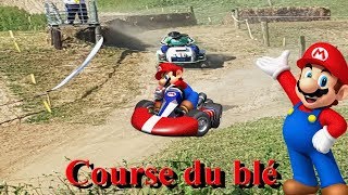 Course de tracteur tondeuse IRL [upl. by Melentha]