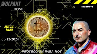 Precio Bitcoin hoy 06122024 BTC – Análisis diario de Bitcoin – predicción para bitcoin [upl. by Tareyn]