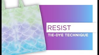 Resist TieDye Technique ✨ [upl. by Nivle108]