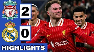 🔴Liverpool vs Real Madrid 20 Extended HIGHLIGHTS  UEFA Champions League [upl. by Lette]