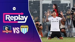 TNT SPORTS Replay ColoColo 20 Magallanes  Fecha 7 [upl. by Nerrak]