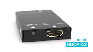 How to convert HDCP 22 to 14  Downversion adapter and repeater [upl. by Ailemak]