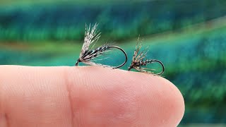 Tying Technique  Adjusting Wide Soft Hackles for delicate wet flies  Part 2 [upl. by Tniassuot269]