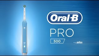 OralB Pro 500 electric toothbrush [upl. by Annahoj]