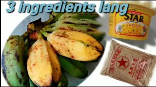 GAWIN MO ITO SA SAGING NA SABA BANANA RECIPE 3 INGREDIENTS LANG [upl. by Norty868]