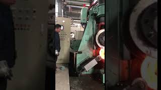 D51K350E Ring Rolling Machine Automatic type Making Crown Wheels [upl. by Laurella]