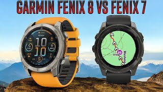 Garmin Fenix 8 vs Garmin Fenix 7  Is It Worth the Upgrade🔥🔥🔥 [upl. by Solomon]