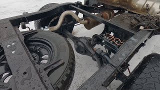 Mazda B2500 Pickup Truck  Rusty Frame Repair part 2 [upl. by Dasie]